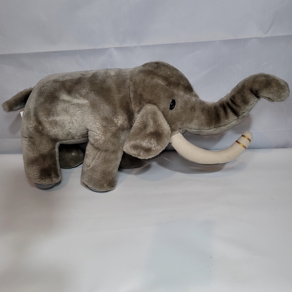 RINGLING BROTHER BARNUM & BAILEY Elephant King Tusk Plush 20" Fiesta Co - Picture 2 of 7